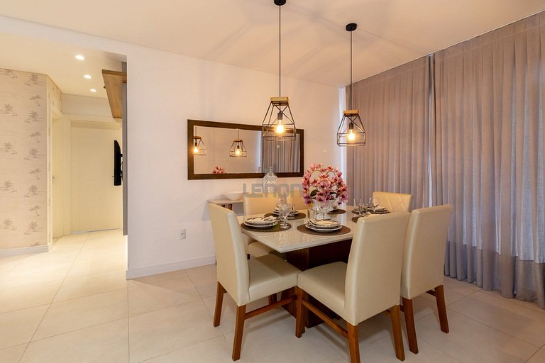 190 - Lindo apartamento a 50m da praia de Mariscal