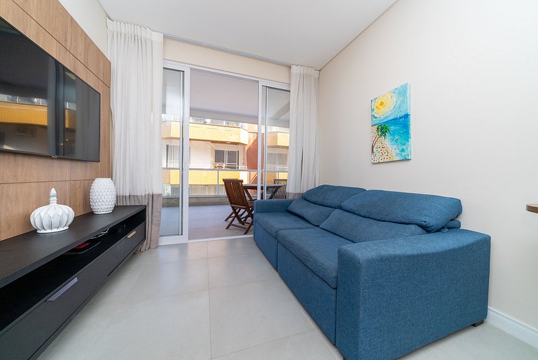 195 - Apartamento com 2 dormitórios a 50m da praia de Marisc
