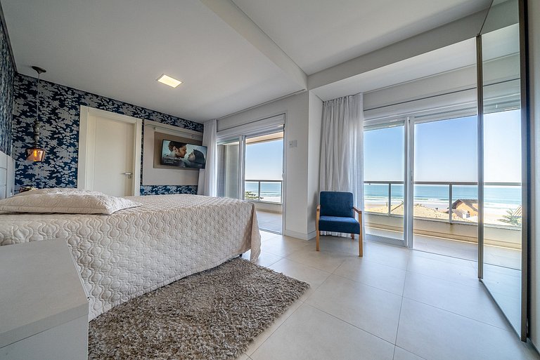 163 - Cobertura de Luxo com vista Mar em Mariscal