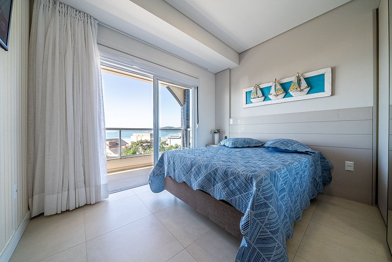 163 - Cobertura de Luxo com vista Mar em Mariscal