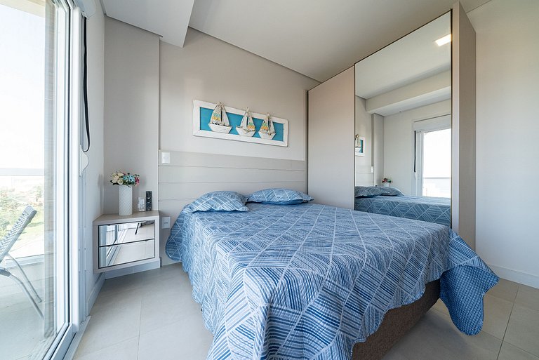163 - Cobertura de Luxo com vista Mar em Mariscal