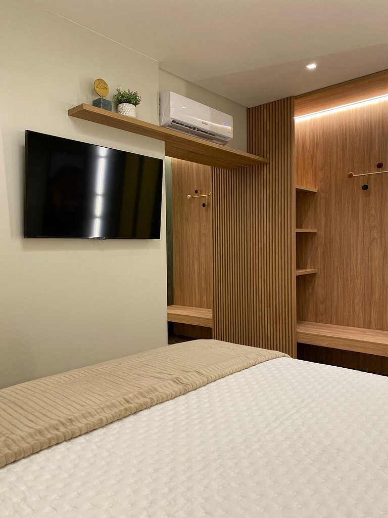 165 - Apartamento de 3 quartos na praia de Canto Grande