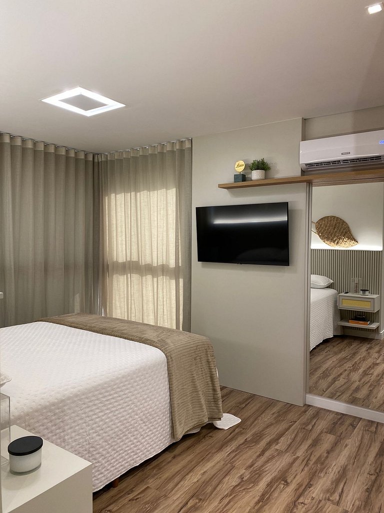 165 - Apartamento de 3 quartos na praia de Canto Grande