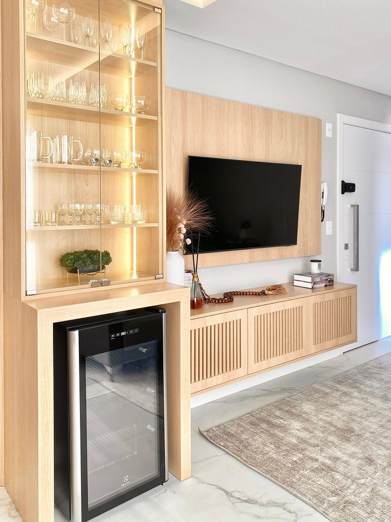 165 - Apartamento de 3 quartos na praia de Canto Grande