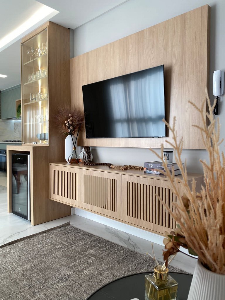 165 - Apartamento de 3 quartos na praia de Canto Grande
