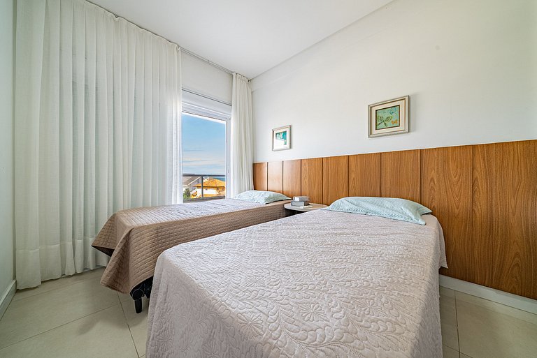 190 - Lindo apartamento a 50m da praia de Mariscal