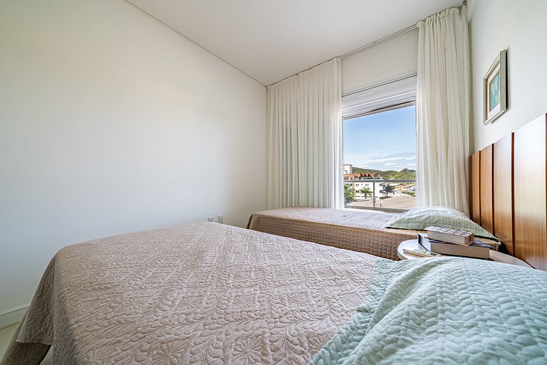190 - Lindo apartamento a 50m da praia de Mariscal
