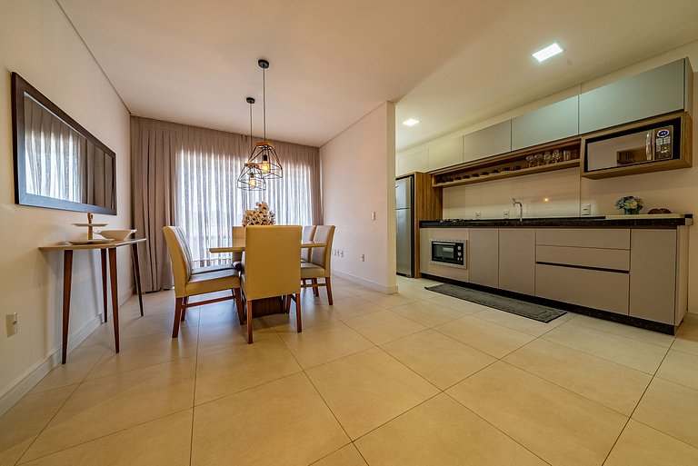 190 - Lindo apartamento a 50m da praia de Mariscal