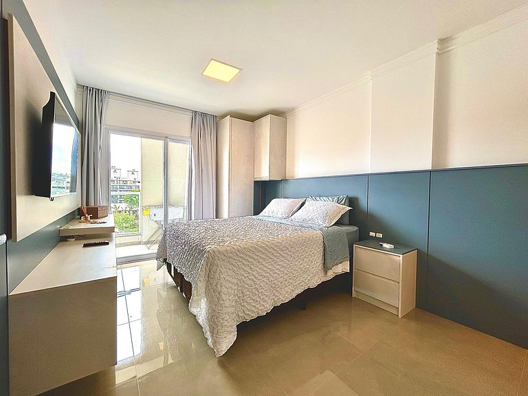 408- Apartamento 2 suítes na praia de Bombas