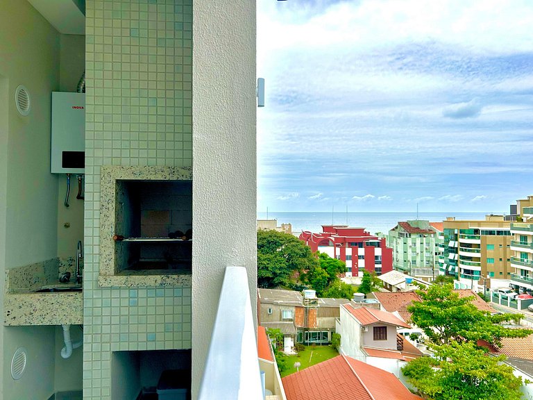 408- Apartamento 2 suítes na praia de Bombas
