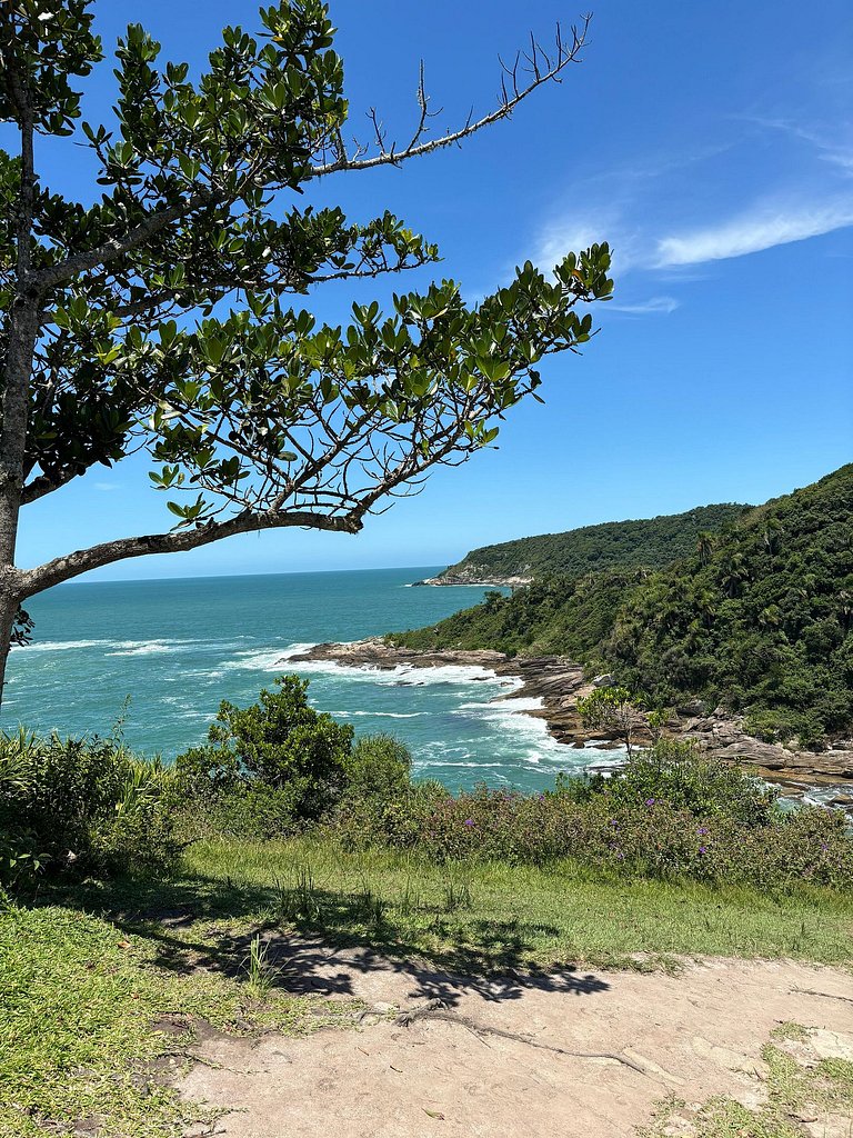 305 - Apto vista mar com 3 dormitórios em Bombas
